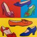verschiedene bunte schuhe