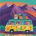 Familie in Camper unterwegs