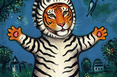 Tiger im Zebrakostüm